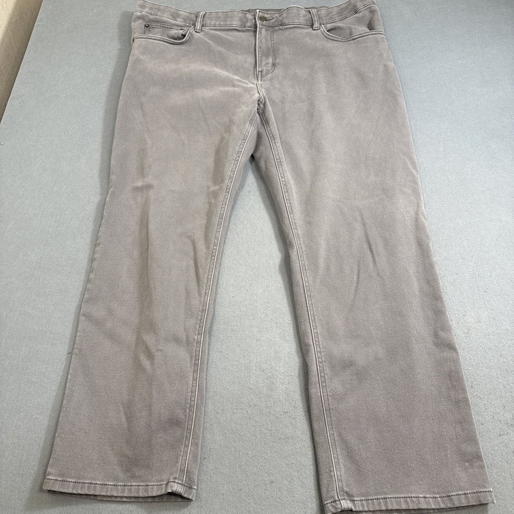 JEANS STRAIGHT IZOD MENS 32X30 Regular Fit Denim GRAY Pants EXCELLENT